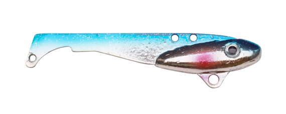 SvartZonker Vibrating Bass 18g - Chrome Blue in de groep Kunstaas / Liploze crankbaits bij Sportfiskeprylar.se (SZ106601)