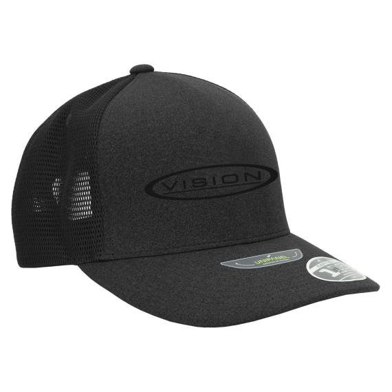 Vision LOGO Black Cap in de groep Kleding & Schoenen / Petten, mutsen en overig / Petten bij Sportfiskeprylar.se (V2831)