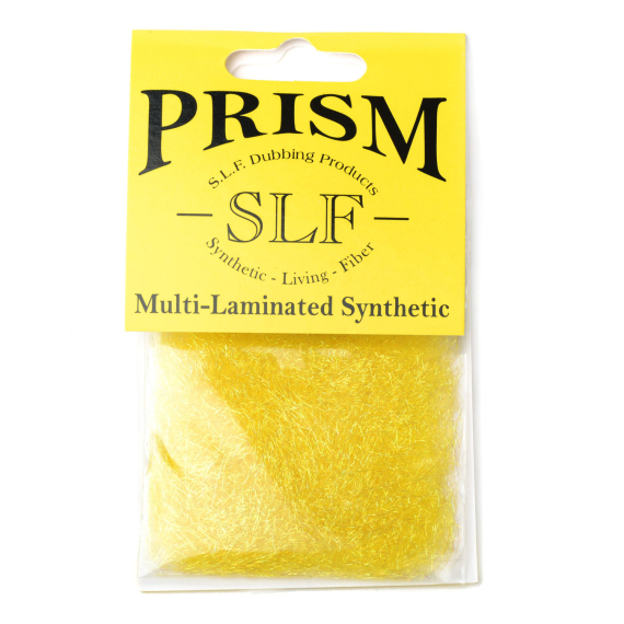 SLF-Prism Dubbing - Bright Yellow in de groep Haken & Terminal Tackle / Vliegvis bindmateriaal / Vliegbindmateriaal / Dubbing bij Sportfiskeprylar.se (W-SLFP018)