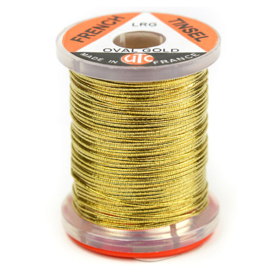 French Tinsel Gold in de groep Haken & Terminal Tackle / Vliegvis bindmateriaal / Vliegbindmateriaal / Klatergoud bij Sportfiskeprylar.se (W-TSOG3r)