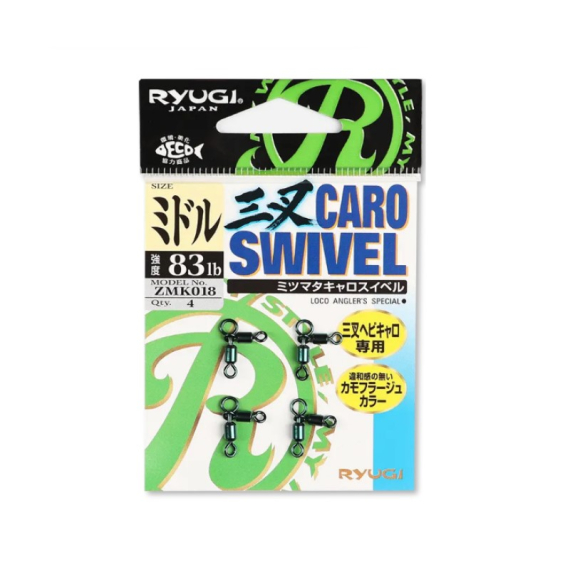 Ryugi Mitsumata Caro Swivel in de groep Haken & Terminal Tackle / Wartels / Dubbele Wartels bij Sportfiskeprylar.se (ZMK018r)