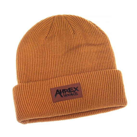 Ahrex Suede Patch Beanie Mustad in de groep Kleding & Schoenen / Petten, mutsen en overig / Mutsen & Hoeden bij Sportfiskeprylar.se (abe322)