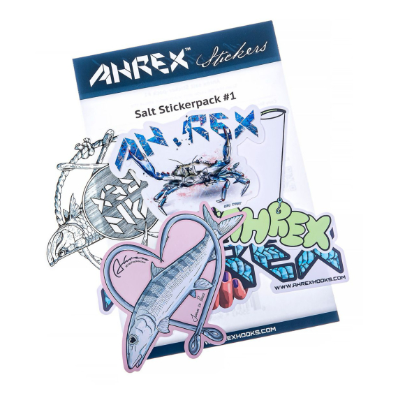 Ahrex Salt Sticker Pack #1 in de groep Andere / Stickers en stickers bij Sportfiskeprylar.se (asa01)