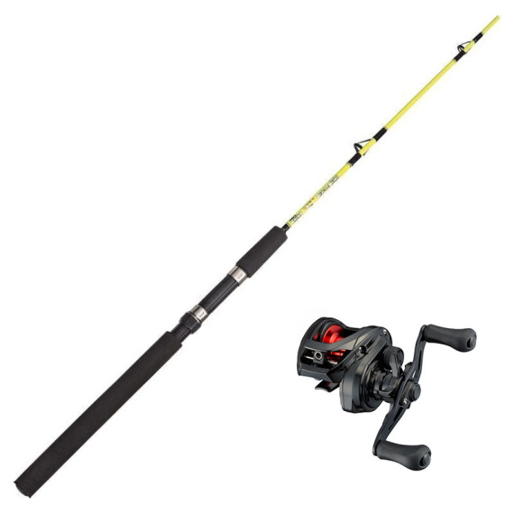 Daiwa PR100L/Fladen Ice Pike 130cm Combo Left in de groep Vismethoden / IJsvissen / Ijsviscombinaties / IJsvis kits bij Sportfiskeprylar.se (daiwaprfladen130set)