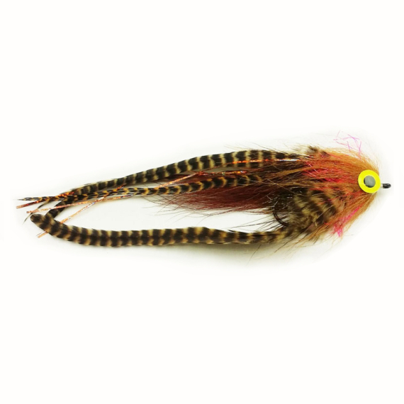 Bauer Pikefly deceiver 4/0 Single Hook, Eelpout in de groep Kunstaas / Vliegen / Snoekvliegen bij Sportfiskeprylar.se (f18hf1602)