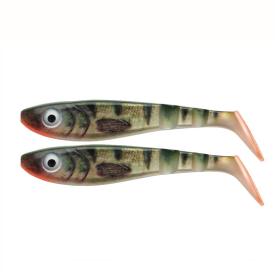 SvartZonker McPike Realistic Colors 21cm, 73g (2-pak) - Real Perch