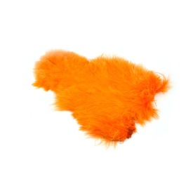 White dyed Shrimp Orange