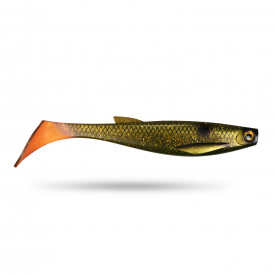 Scout Shad 20cm - Motoroil Hot Tail UV V2