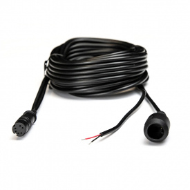 Lowrance Hook2 Bullet Skimmer Transducer 10 Ft Extension Cable