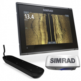 Simrad GO9 XSE, ROW, AI-3IN1, HALO20 + Bundle