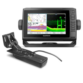 Garmin Echomap UHD 72cv With Transducer GT24       