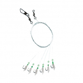 Fladen Micro-Skin Rig 6 Hooks