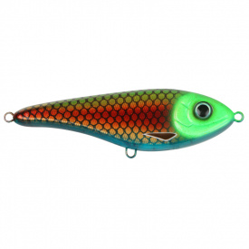 Buster Jerk, sinking, 15cm - Green mean