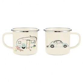 Proelia Outdoor Camping Cup Retro Enamelled