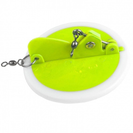 Fladen Disc Diver Round 87mm - Limegreen