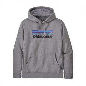 Patagonia M's P-6 Logo Uprisal Hoody Gravel Heather