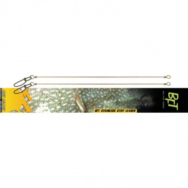 BFT Stiff Jerkbait Leader stainless 12 - 2-pak