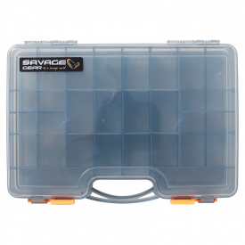 Savage Gear Lurebox 2 Sided Smoke Large 29.5x20.5x6.2cm