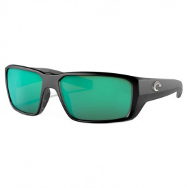 Costa Fantail Pro Matte Black - Green Mirror 580G