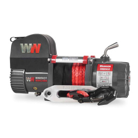 Warrior Winch Samurai 9500 Winch Short Drum 12V Synthetic Rope