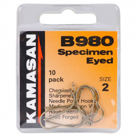 Kamasan B980 Specimen Eyed 10-pak