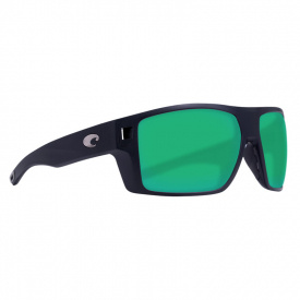 Costa DIEGO matte black - green mirror 580P