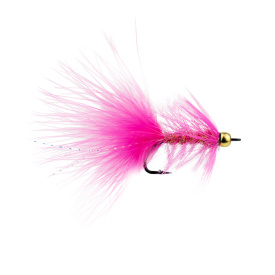 Wolly Bugger BH Pink # 6