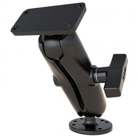 RAM Mounts System With Round Base And 1.5'' X 3''