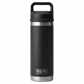 Yeti Rambler 18 Oz Bottle Chug - Black