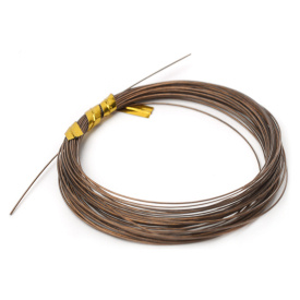 Partridge Bauer Pike Leader Wire 60lb - Brown