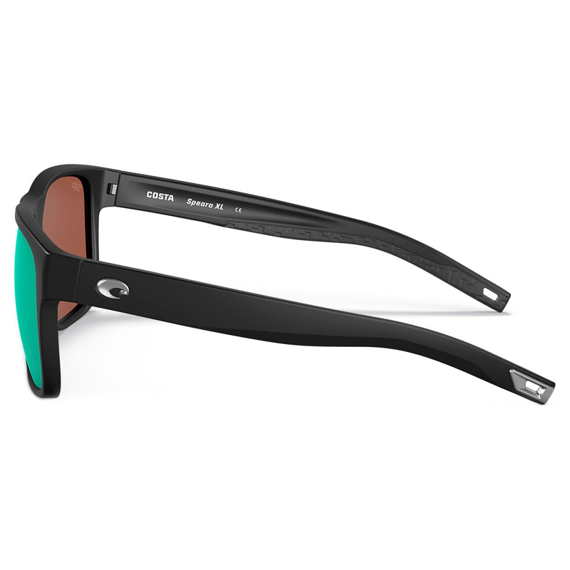 Costa Spearo XL Matte Black - Green Mirror 580G