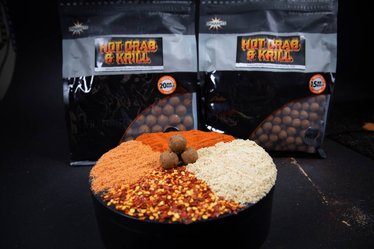 Dynamite Baits Big Fish Hot Crab & Krill Boilies 1,8kg