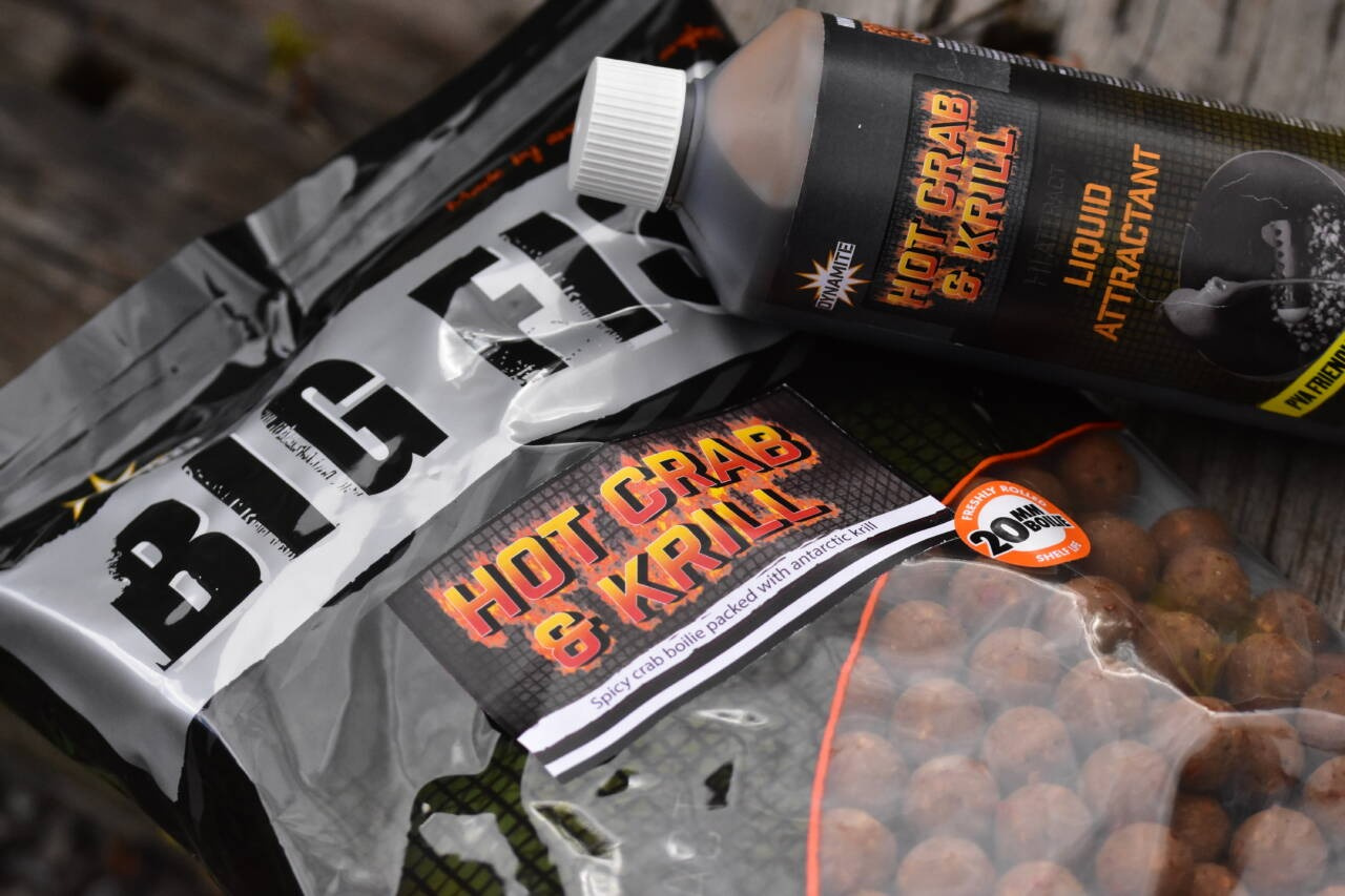 Dynamite Baits Big Fish Hot Crab & Krill Boilies 1,8kg