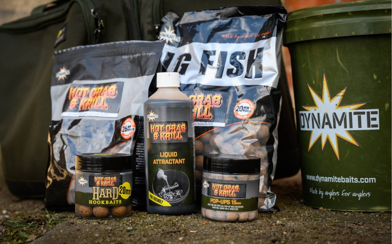 Dynamite Baits Big Fish Hot Crab & Krill Boilies 1,8kg