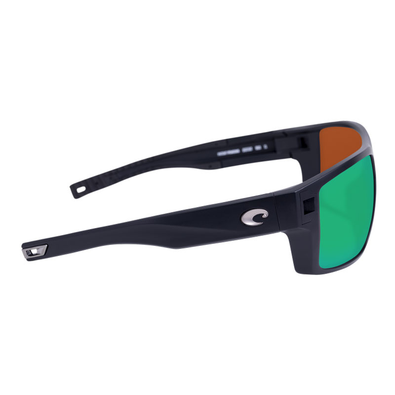 Costa DIEGO matte black - green mirror 580G