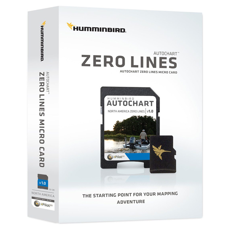 Humminbird AutoChart ZeroLine, SD card