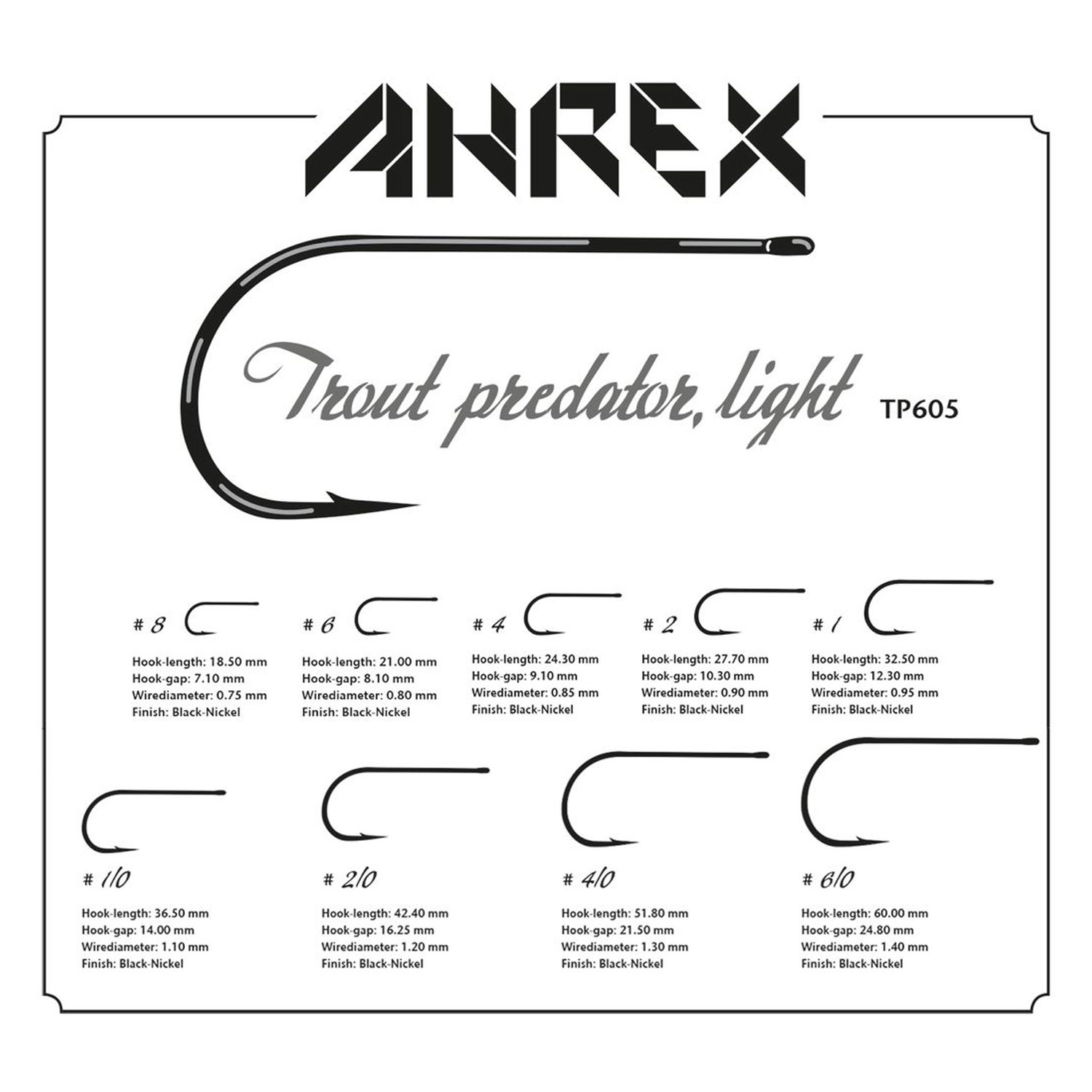 Ahrex TP605 Trout Predator Light 12-pack